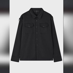 Killstar Black Lightweight Shirt Jacket